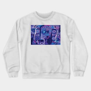 Blue Pozole Crewneck Sweatshirt